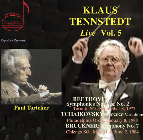 Paul Tortelier: Klaus Tennstedt Live, Vol. 5 { CD }