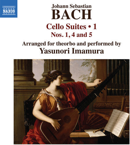 Yasunori Imamura: J.S. Bach: Cello Suites, Vol. 1 (arr. for theorbo) { CD }