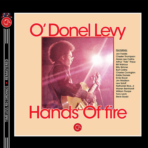 O'Donel Levy: Hands Of Fire - 2 Florescent Clear Pink & Orange Vinyl 160gm - VINYL