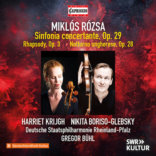 Rozsa: Miklos Rozsa: Sinfonia concertante; Rhapsody for cello { CD }