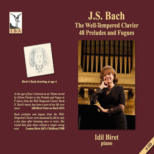 J.S. Bach: J.S. Bach: The Well-Tempered Klavier - 48 Preludes and Fugues { CD }