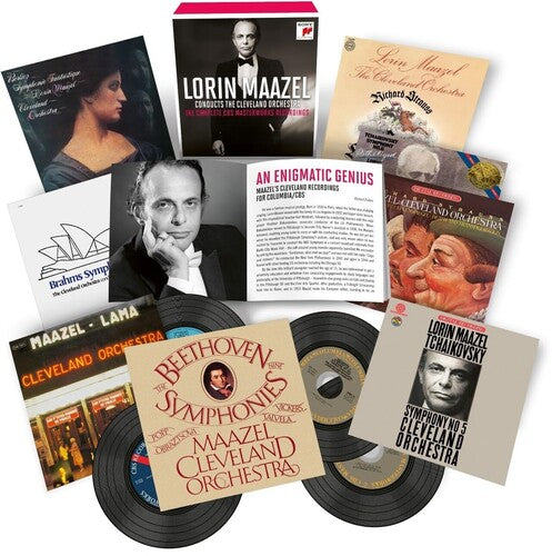 Lorin Maazel: Lorin Maazel Conducts the Cleveland Orchestra: The Complete CBS Masterworks Recordings { CD }