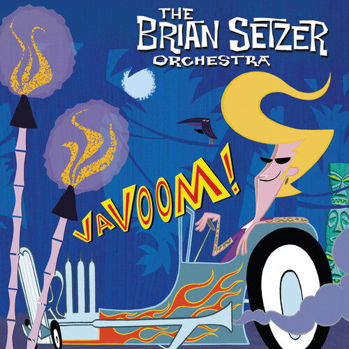 Brian Setzer Orchestra: Vavoom! (Jacket-Caravan Yellow) / RECORD