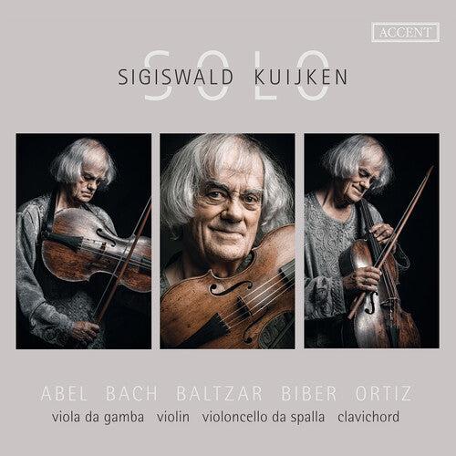 Sigiswald Kuijken: Solo - Works for Violin Violoncello Da Spalla { CD }