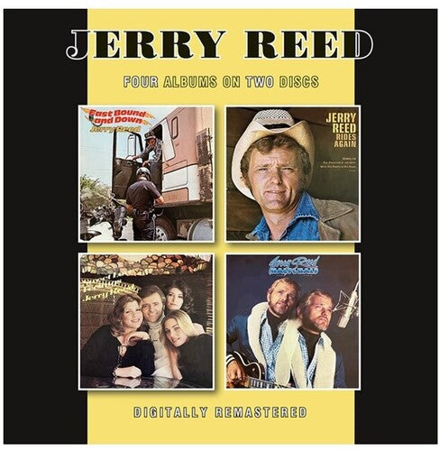 Jerry Reed: East Bound & Down / Jerry Reed Rides Again / Sweet Love Feelings / Half Singin' & Half Pickin' { CD }