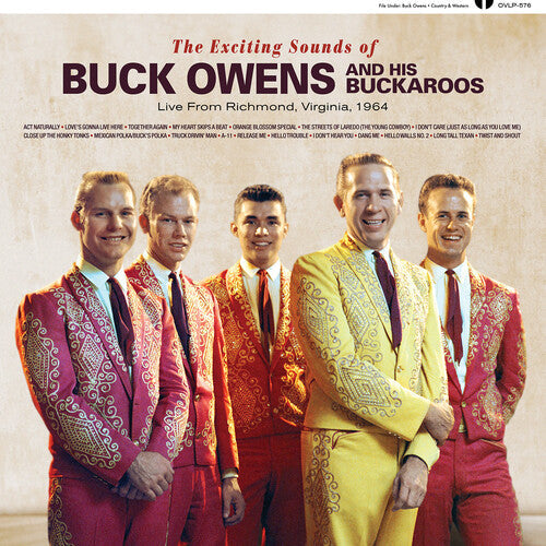 Buck Owens & His Buckaroos: The Exciting Sounds of Buck Owens And His Buckaroos Live From Richmond Virginia, 1964 (Strawberry Jam Colored Vinyl) / RECORD