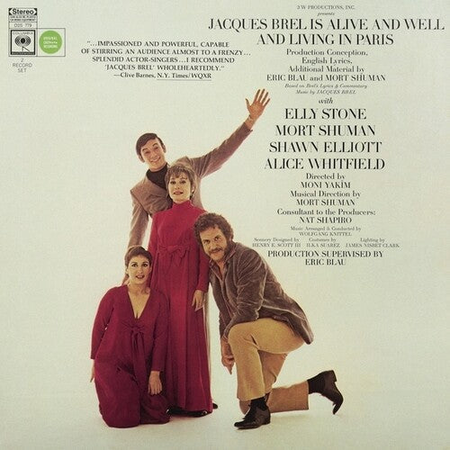 Brel, Jacques / Blau, Eric / Shuman, Mort: Jacques Brel Is Alive And Well And Living In Paris - CD