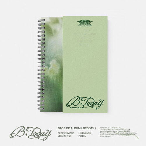 Btob: Btoday - Photobook Version - incl. 96pg Photobook, 16pg Lyrics Booklet, Photocards, Postcard, Sticker, Cup Coaster, Bookmark + Poster - CD