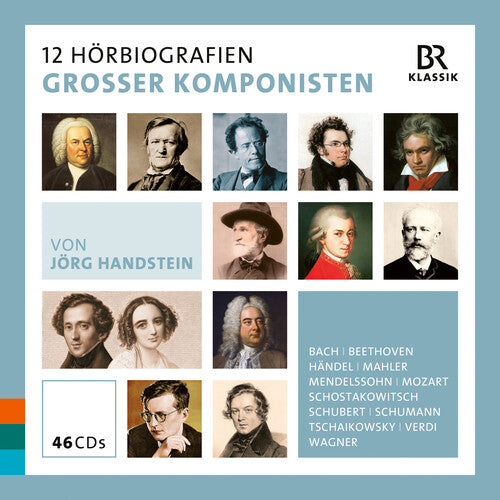 Udo Wachtveitl: 12 Hoerbiografien Grosser Komponisten Von Joerg { CD }