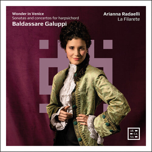 Piercarlo Sacco: Wonder in Venice - Galuppi: Sonatas & Concertos for Harpsichord { CD }