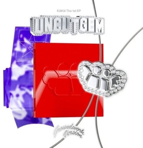 Kiiikiii: Uncut Gem - Groundwork Version - incl. 80pg Photobook, Puzzle, Necklace, Photocard, Unit Photocard + Decoration Sticker - CD