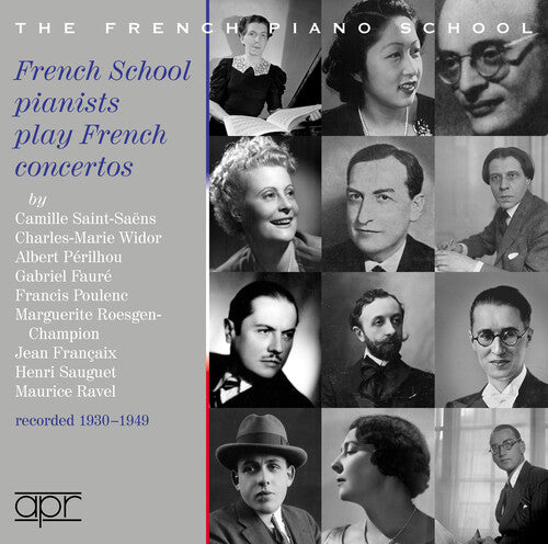 Kazuko Kusama: French School pianists play French concertos { CD }