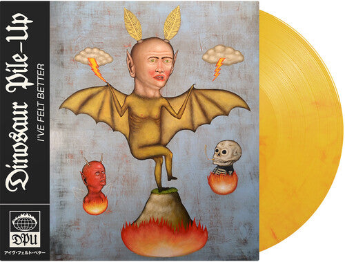 Dinosaur Pile-Up: I'Ve Felt Better - Yellow Flame Marble / RECORD