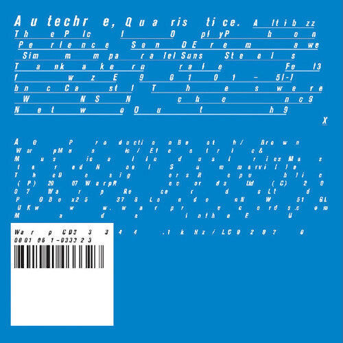 Autechre: Quaristice / RECORD