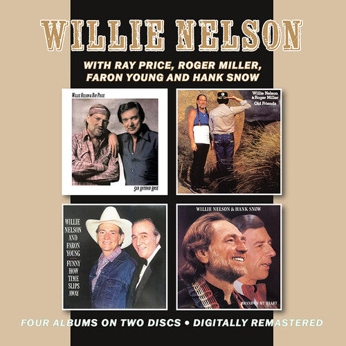Willie Nelson: San Antonio Rose / Old Friends / Funny How Time Slips Away / Brand On My Heart { CD }