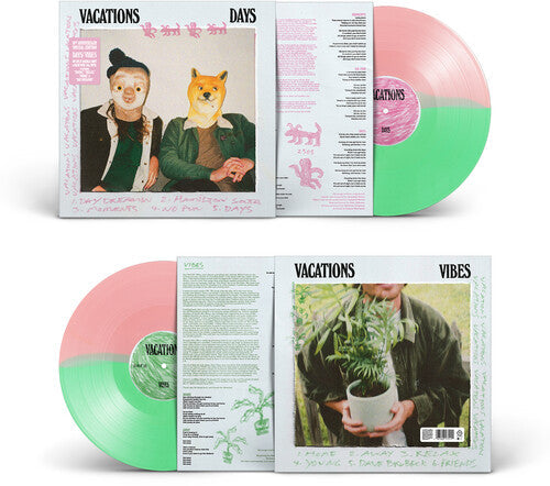Vacations: Days/Vibes - Pink/Green / RECORD