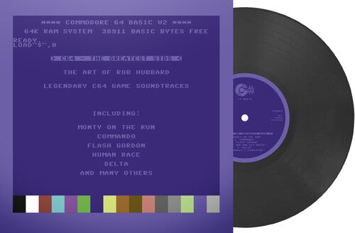 Rob Hubbard: C64 Greatest Sids: The Art Of Rob Hubbard - Limited To 100 Handnumbered Edition (Dark Grey Vinyl) - VINYL