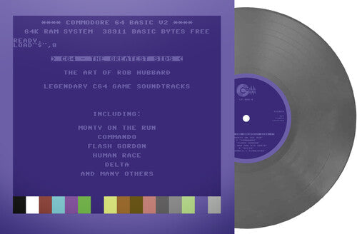Rob Hubbard: C64 Greatest Sids: The Art Of Rob Hubbard - Limited To 100 Handnumbered Edition (Grey Vinyl) - VINYL