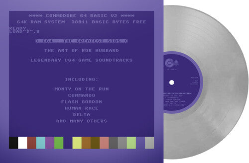 Rob Hubbard: C64 Greatest Sids: The Art Of Rob Hubbard - Limited To 100 Handnumbered Edition (Light Grey Vinyl) - VINYL