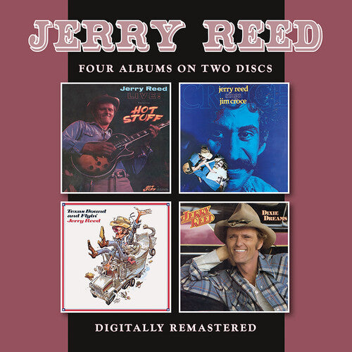 Jerry Reed: Jerry Reed Live / Sings Jim Croce / Texas Bound And Flyin' / Dixie Dreams { CD }