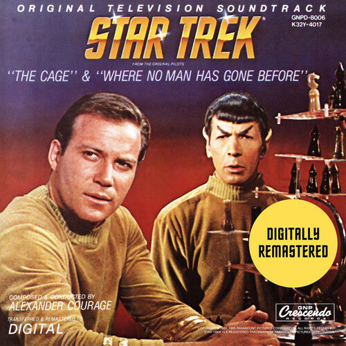 Alexander Courage: Star Trek: The Cage & Where No Man Has Gone Before (Original Soundtrack) - CD