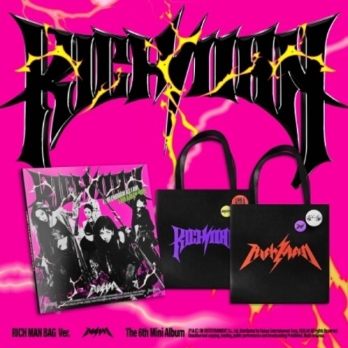 Aespa: Rich Man - Rich Man Bag Version - incl. Canvas Bag, Pin Badge, Sleeve, Photocard + 11pc Photo Sheet Set - CD