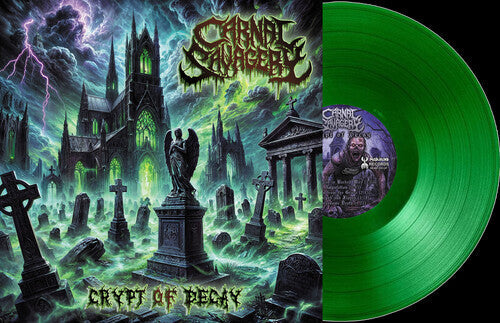 Carnal Savagery: Crypt of Decay - Cemetery Green / RECORD