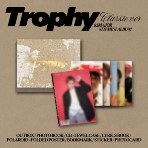 82Major: Trophy - Classic Version - incl. 16pg Lyric Book, Polaroid, Bookmark, Sticker, Folded Poster + 2 Photocards - CD