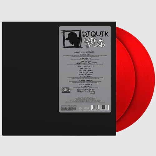 DJ Quik: Safe & Sound - Limited 180-Gram Translucent Red Colored Vinyl / RECORD