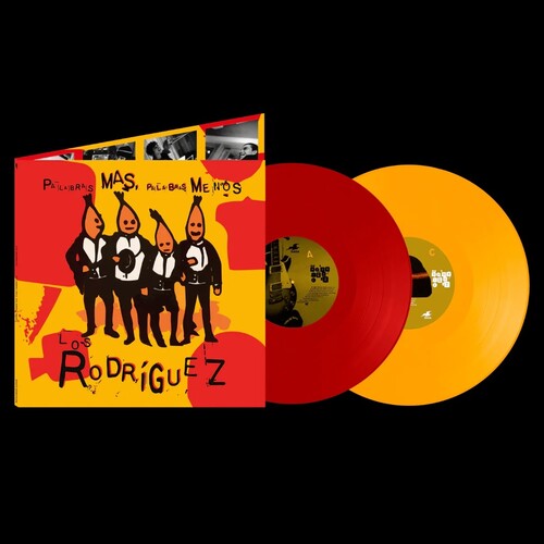 Los Rodriguez: Palabras Mas, Palabras Menos - Yellow & Red Vinyl - VINYL