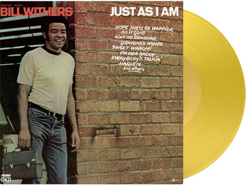Bill Withers: Just As I Am - Limited 180-Gram Translucent Yellow Colored Vinyl / RECORD