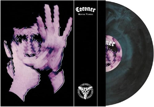 Coroner: Mental Vortex - Transparent Orange Splatter Vinyl In Gatefold Sleeve With Black Poly-Lined Inners / RECORD