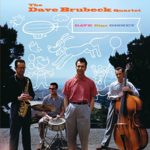 Dave Brubeck: Dave Digs Disney - Limited 180-Gram Colored Vinyl with Bonus Tracks / RECORD