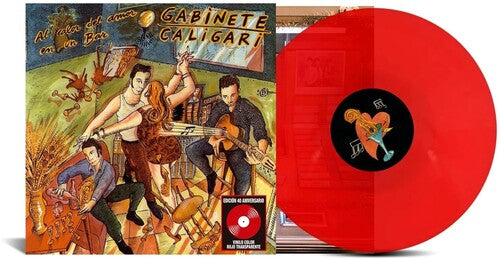 Gabinete Caligari: Al Calor Del Amor En Un Bar - Red Transparent Vinyl - VINYL