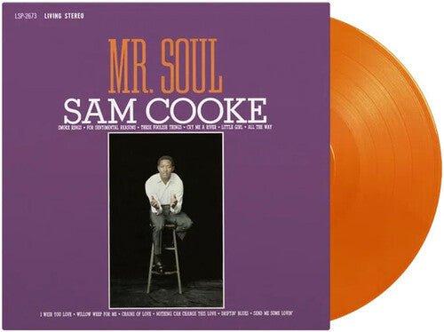 Sam Cooke: Mr. Soul - Limited 180-Gram Orange Colored Vinyl - VINYL