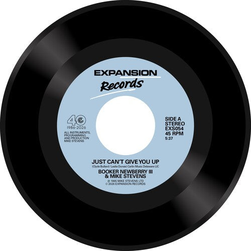 Booker Newberry III: Just Can't Give You Up - 7-INCH SINGLE