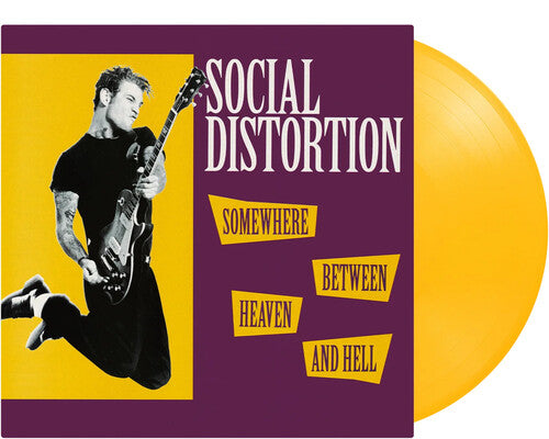 Social Distortion: Somewhere Between Heaven & Hell - Limited 180-Gram Yellow Colored Vinyl - VINYL