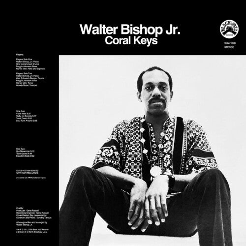 Walter Bishop Jr.: Coral Keys - Remastered - Blue with Black Swirl Vinyl - VINYL