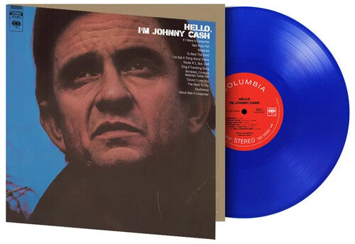 Johnny Cash: Hello I'm Johnny Cash - Limited Gatefold 180-Gram Blue Colored Vinyl / Vinyl LP