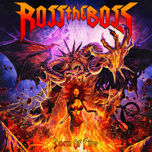 Ross the Boss: Born Of Fire - Transparent Violet Vinyl - VINYL