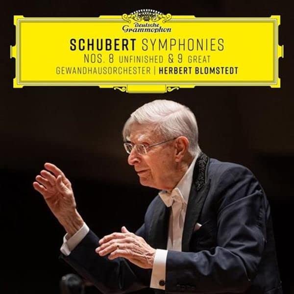 Schubert / Blomstedt / Gewandhausorchester: Symphonies Nos 8 Unfinished & 9 the Great { CD }