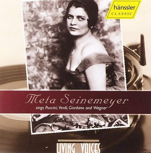 Meta Seinemeyer: Meta Seinemeyer Sings Puccini Verdi Giordano Wagner { CD }