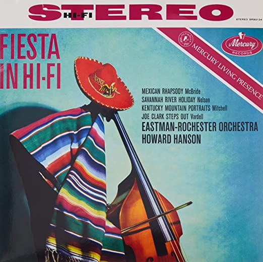 Hanson, Howard / Eastman-Rochester Orchestra: Fiesta in Hi-Fi (Mercury Living Presence Series) / Vinyl LP