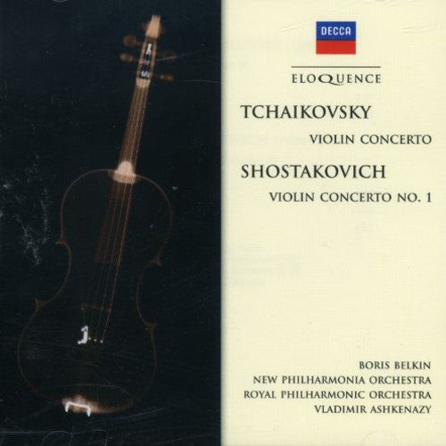 Tchaikovksy / Belkin / Npo / Ashkenazy: Tchaikovsky: VLN Cto / Shostakovich: VLN Cto 1  { CD }