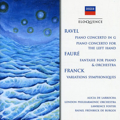 Ravel / De Larrocha / Foster / Burgos / Lpo: Ravel: Pno Cto in G Major / Pno Cto for Left Hand  { CD }