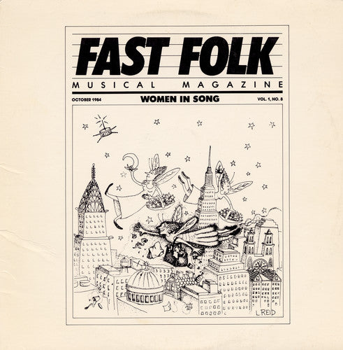 Fast Folk Musical Magazine: Fast Folk Musical Magazine (8) Women in 1 / Various  { CD }