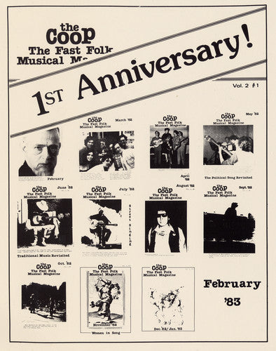 Fast Folk Musical Magazine: Fast Folk Musical Magazine (1) First An 2 / Various  { CD }