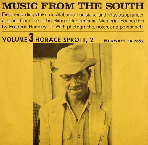 Horace Sprott: Music from the South Vol. 3: Horace Sprott 2  { CD }