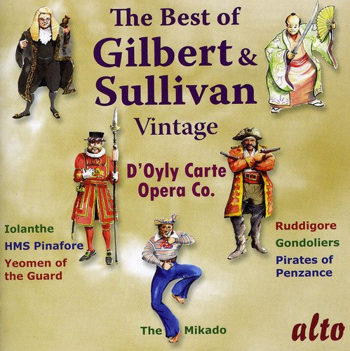 D'Oyly Carte Opera Company: Very Best of Vintage Gilbert & Sullivan  { CD }