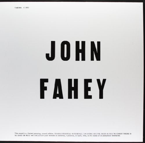 John Fahey: Blind Joe Death / RECORD
